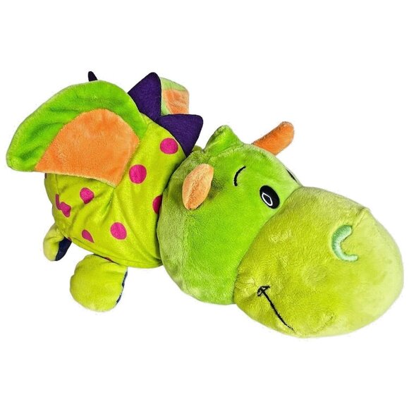 Flip A Zoo Imogen Dragon And Persephone Unicorn 2-in-1 Plush Stuffed Animal 17" - Picture 1 of 12